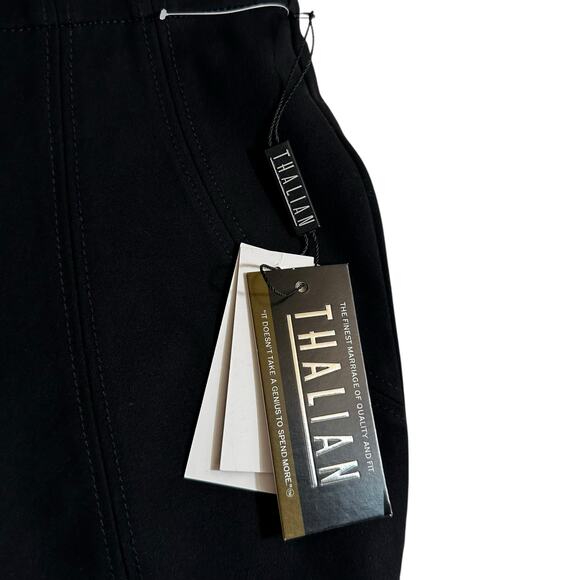 NWT Thalian Jena Trouser Pants Black Ladies 2 Front Seam Workwear Classic Travel - Picture 9 of 10